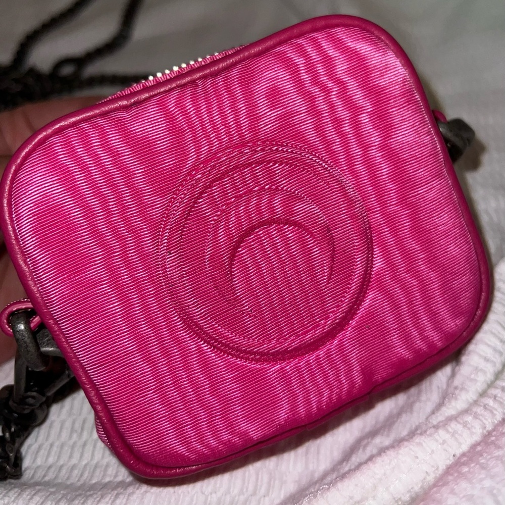 !!!SOLD!!!Marine Serre
logo-detail mini bag